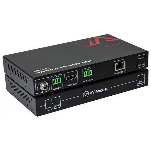 Декодер 1080P AV over IP AV Access HDIP100D